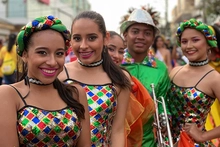 SuperGIROS en el carnaval de Barranquilla