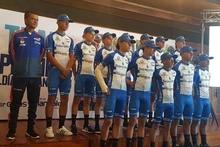 SuperGIROS presentó su equipo de ciclismo juvenil