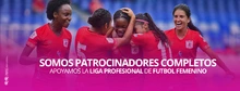 Banner equipo de fútbol femenino América