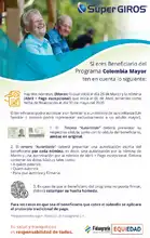 Beneficiarios Programa Colombia Mayor