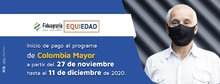Inicio de pago al programa de Colombia Mayor