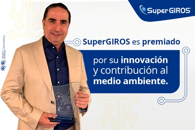 SuperGIROS gana Galardón por su innovación y contribución al medio ambiente
