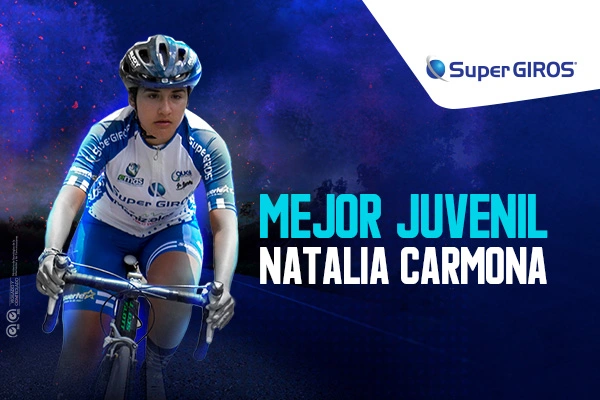 Natalia Carmona Orozco Mejor Juvenil en CRI Buga de la Vuelta Al Valle 2019