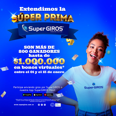 Promocional Súper Prima SuperGIROS
